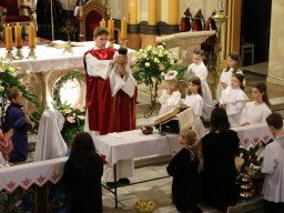 Spektakl Tajemnica Mszy Świętej z okazji Kongresu Eucharystycznego, 28.04.2024